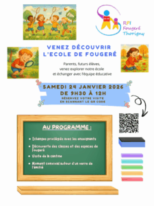 Portes ouvertes : samedi 24 janvier